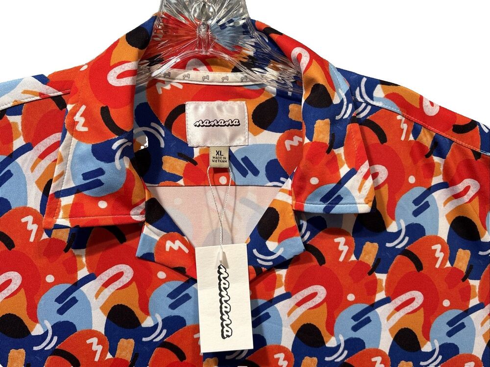 Golf Button Up Performance Cooling Fabric, Relaxed Fit SPF 50+ NANANA Rizz